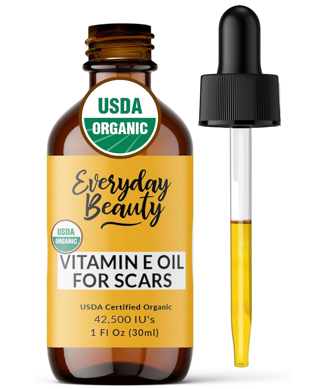 Organic Vitamin E Oil for Scars