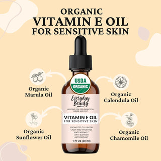 Vitamin E Oil For Sensitive Skin | Shop Vitamin E Oil