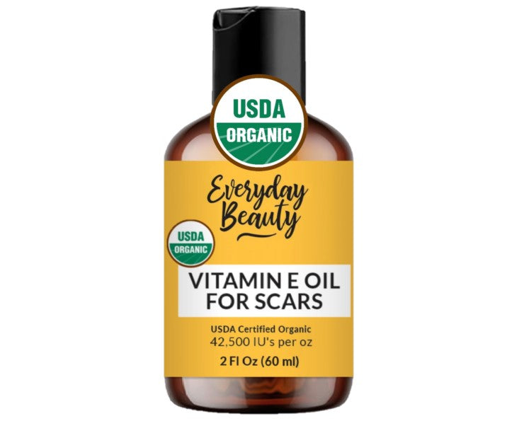 Organic Vitamin E Oil for Scars