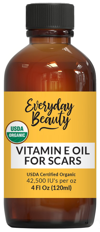 Organic Vitamin E Oil for Scars