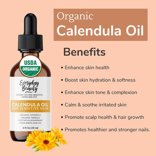 USDA Organic Calendula Oil