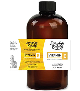 Pure Vitamin E Oil for Scars