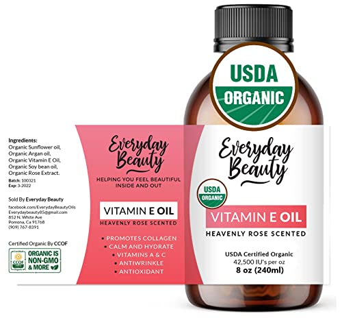 Organic Vitamin E Oil for Scars